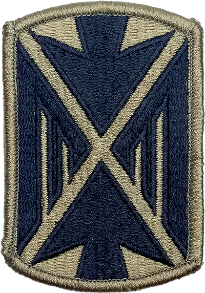 10th Air Defense Artillery OCP Patch with Fastener