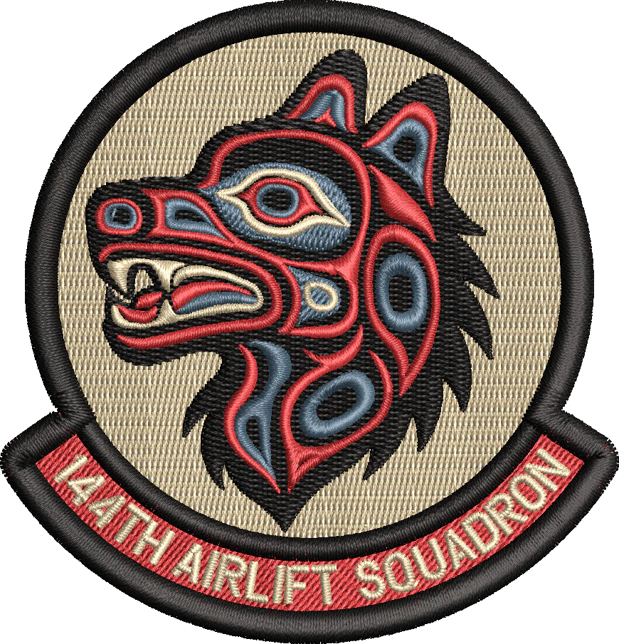 144th Airlift Squadron - Morale patch