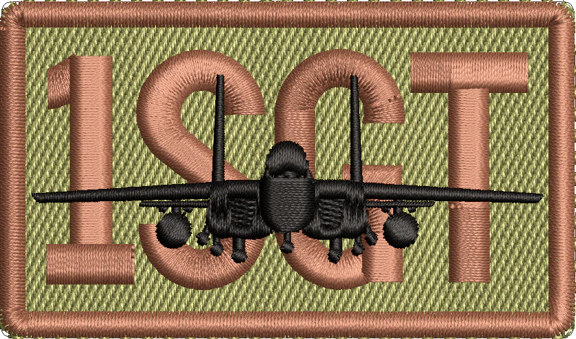 1SGT - Duty Identifier Patch with F-15E