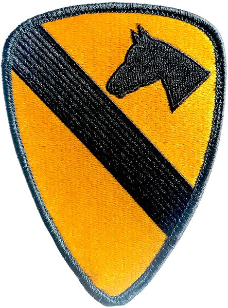 1st Cavalry Division Patch