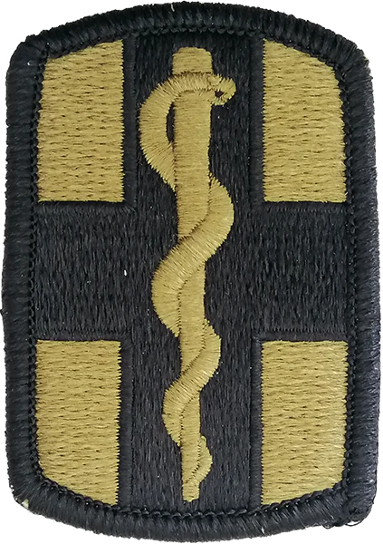 1st Medical Brigade OCP Patch with Fastener