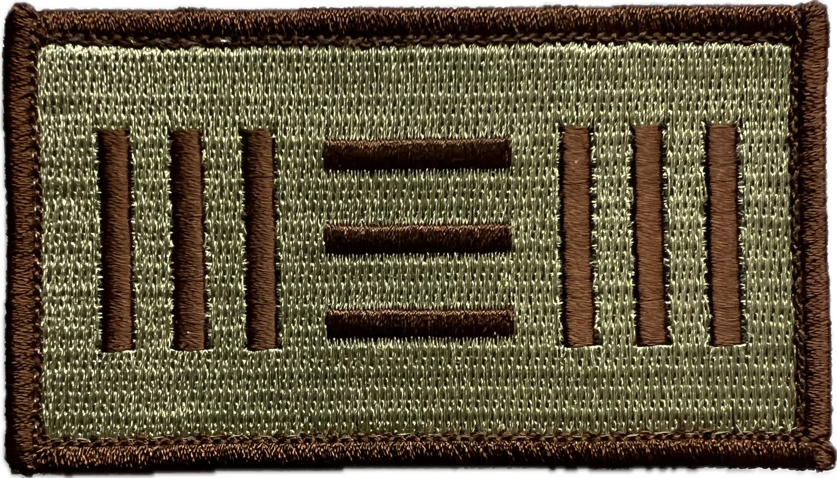 3E3 (LOGO) - Duty Identifier Patch (Reaper Red)