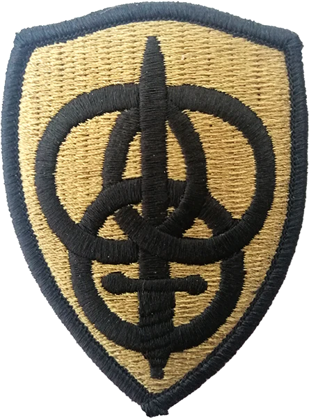 3rd Personnel Command OCP Patch with Fastener