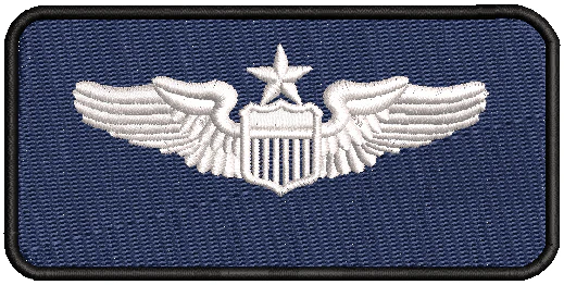 42d Attack Squadron Pilot- Standard Name Tag - Image 2