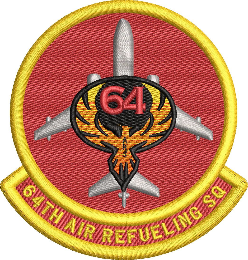 64th Air Refueling Sq - Color