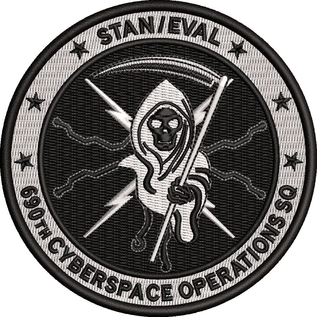 690th Cyberspace Operations SQ - Black and White