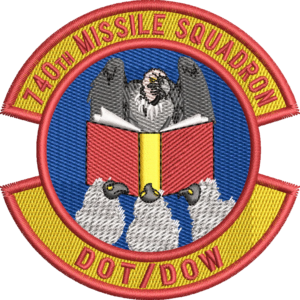 740th Missile Squadron DOT/DOW - COLOR