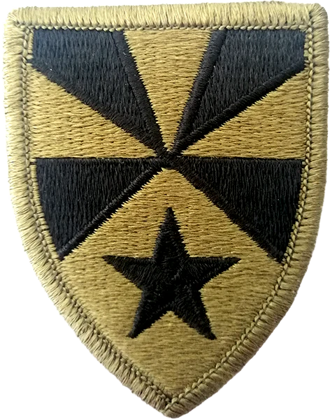 7th Army Support Command OCP Patch with Fastener