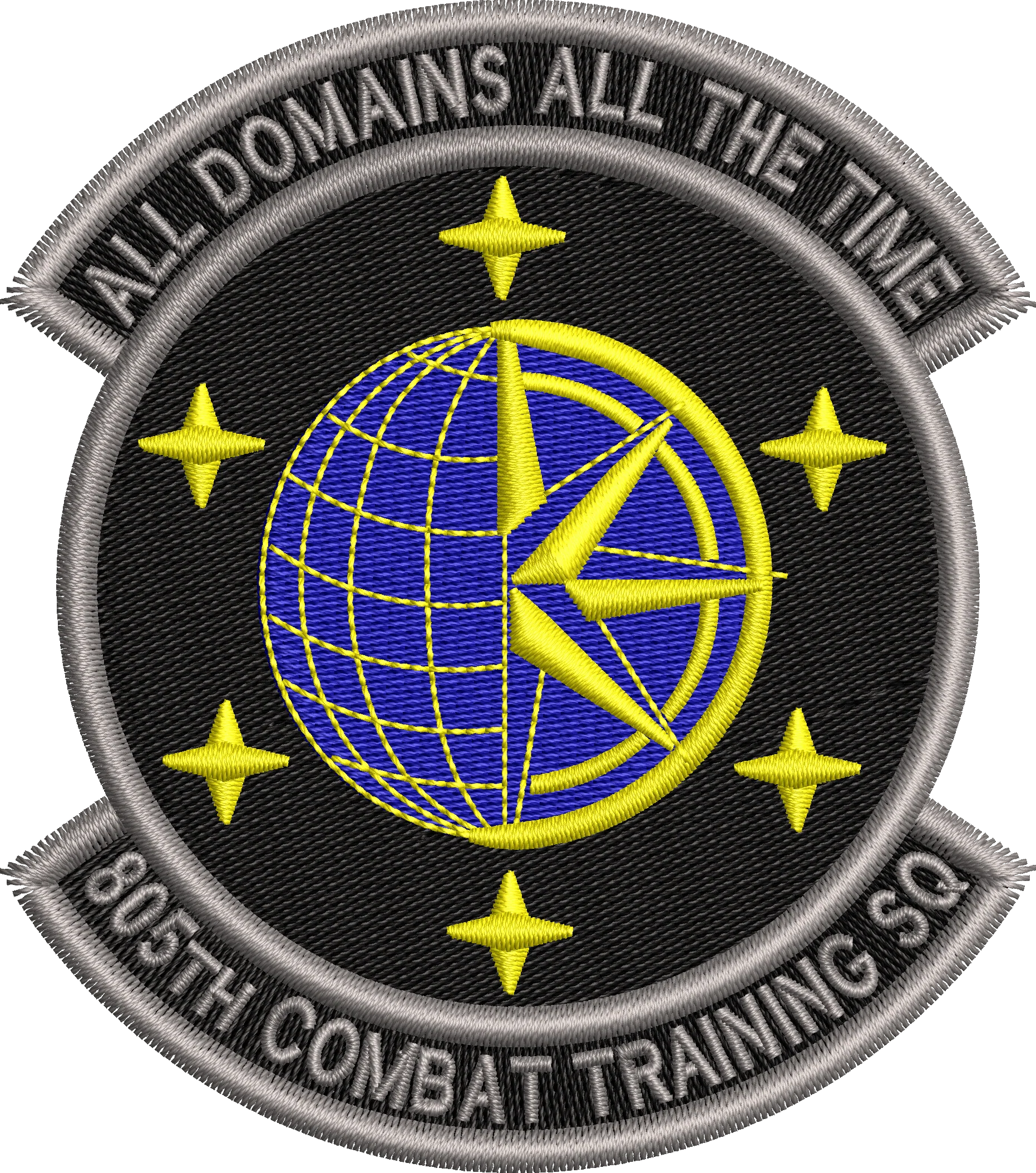 805th Combat Training Squadron - Patch (All Domains, All the Time)