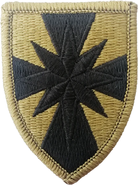 8th Theater Sustainment Command OCP Patch with Fastener
