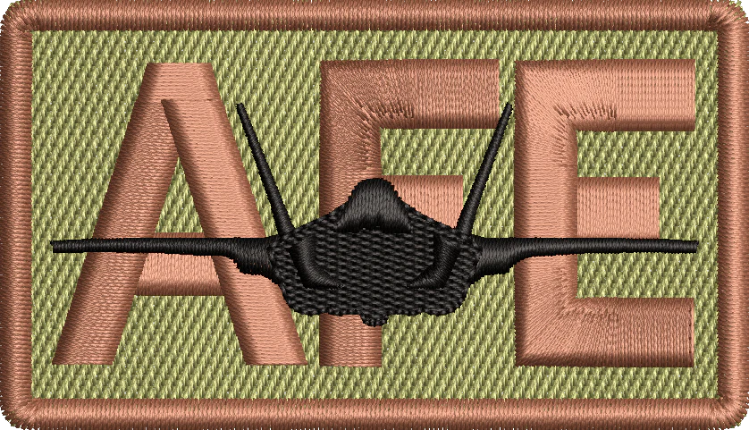 AFE- Duty Identifier Patch with F-35