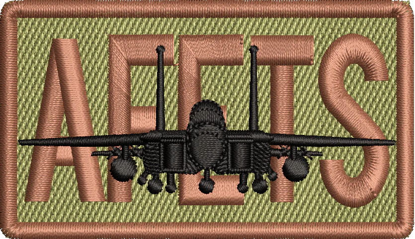 AFETS - Duty Identifier Patch with F-15E