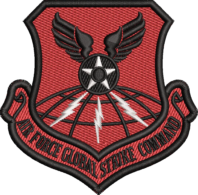 Air Force Global Strike Command (RED AND BLACK)