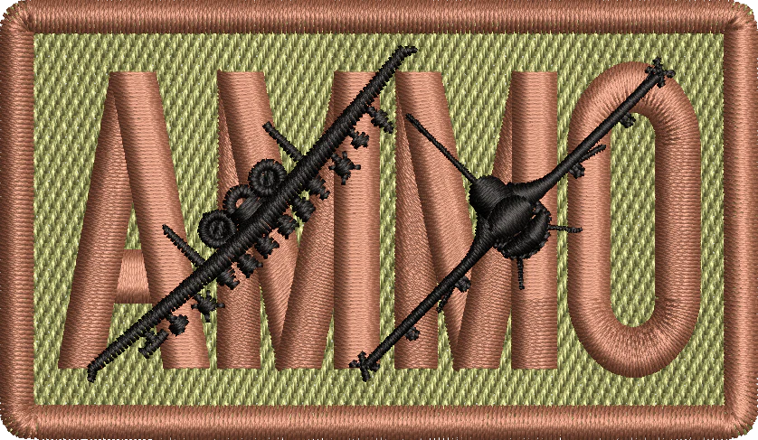 AMMO - Duty Identifier Patch with A-10 and F-16