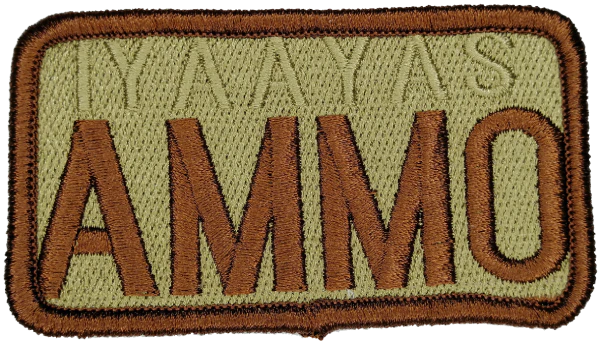 AMMO- Duty Identifier Patch - Spice Brown ** GHOST IYAAYAS