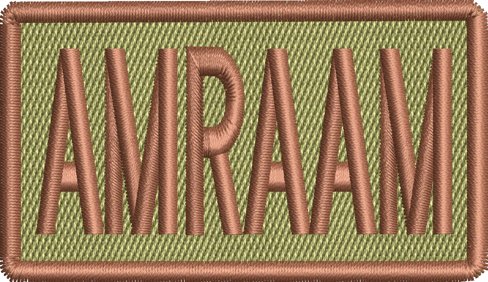AMRAAM- Duty Identifier Patch