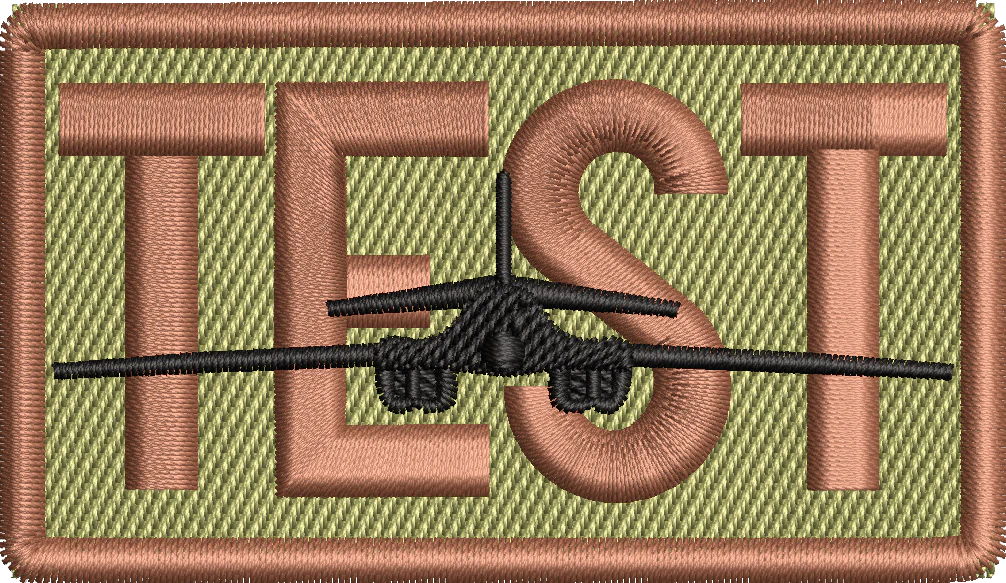 TEST - Duty Identifier Patch with B-1