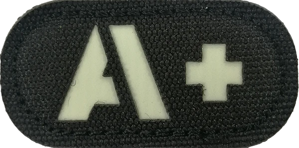 Blood Type - Glow in the Dark- PVC Pen Tab