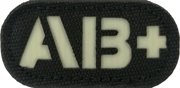 Blood Type - Glow in the Dark- PVC Pen Tab - Image 2