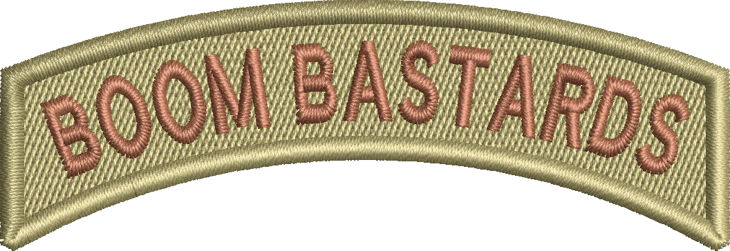 BOOM BASTARDS - Rocker Tab