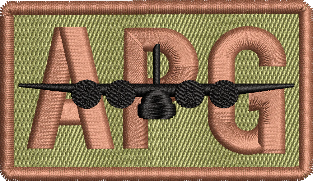 APG - Duty Identifier Patch with C-130
