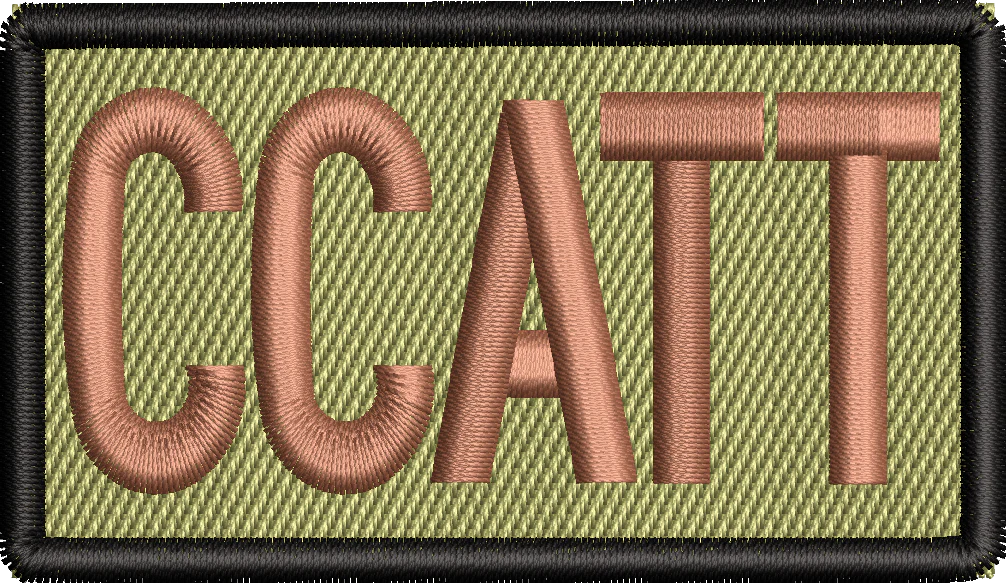 CCATT - Duty Identifier Patch with Black Border