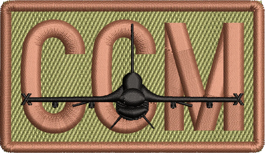 CCM - Duty Identifier Patch with F-16