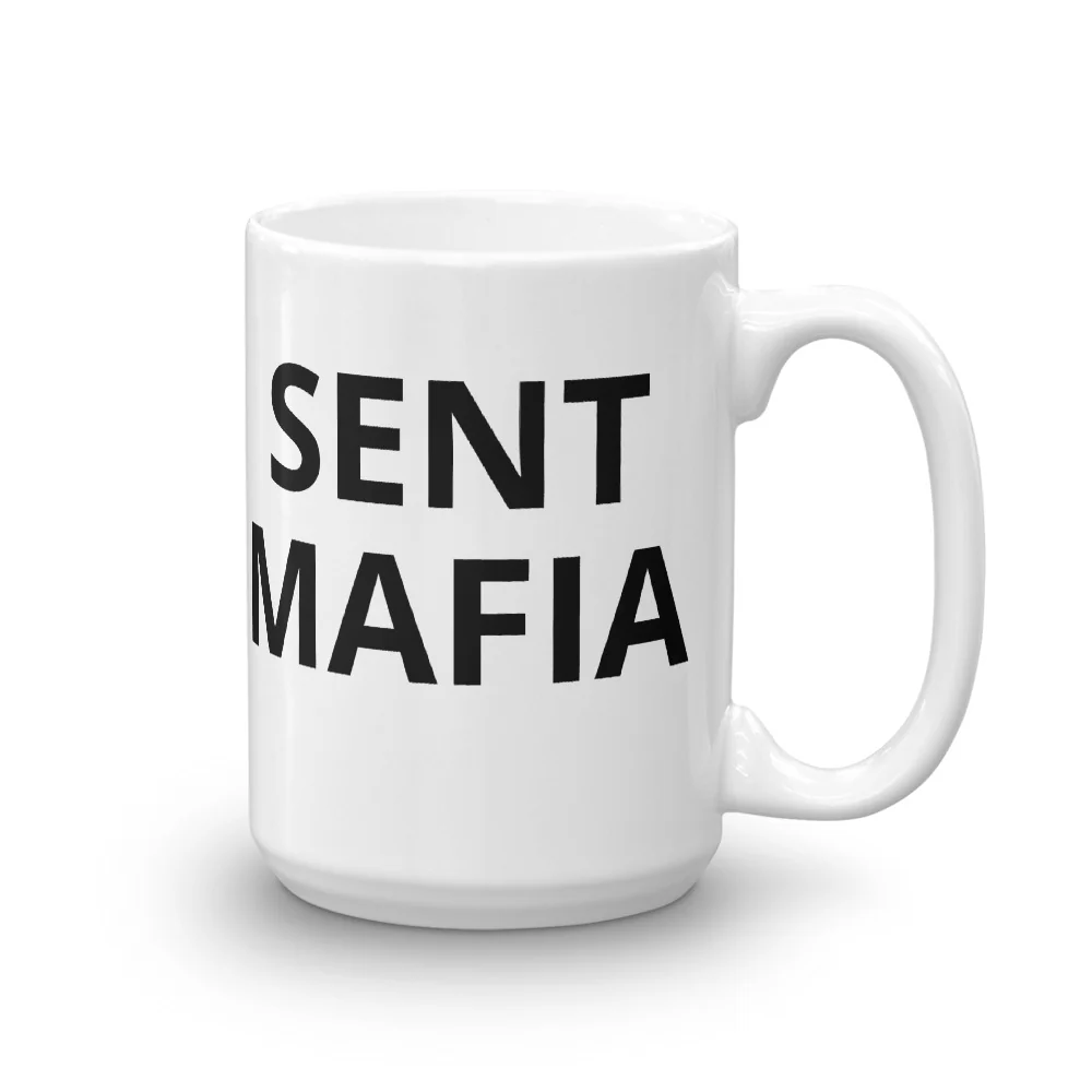 Combat Sent (SENT MAFIA) coffee Mug - Image 3