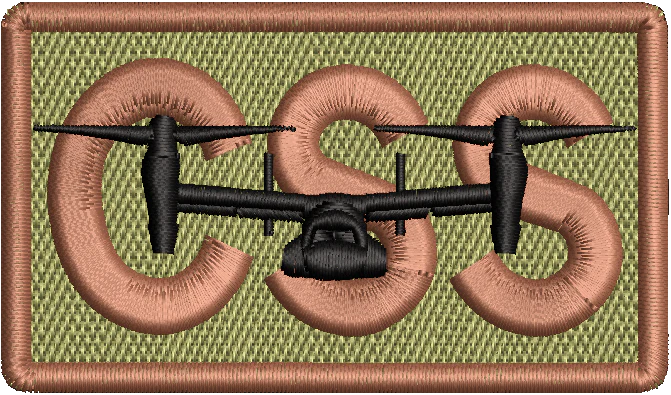 CSS Duty Identifier Patch with CV-22