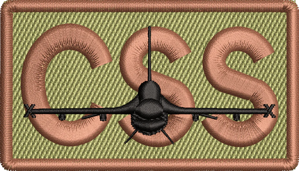 CSS - Duty Identifier Patch with F-16