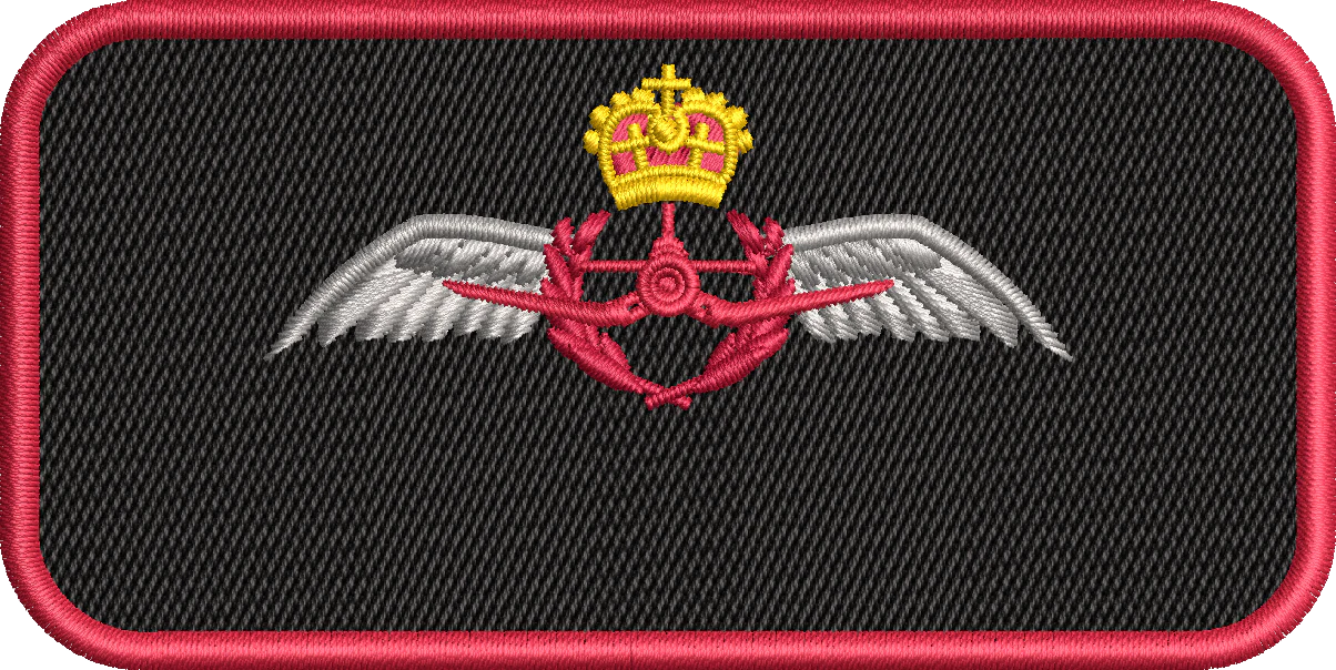 Custom Canadian Air Force Name Tag