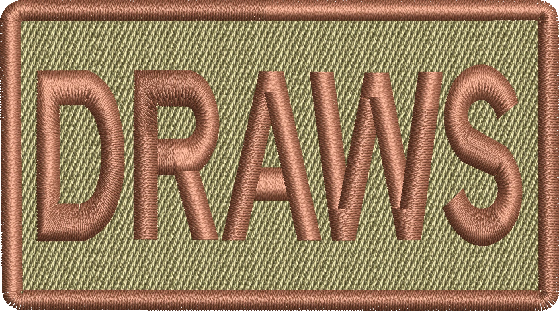 DRAWS Duty Identifier Patch