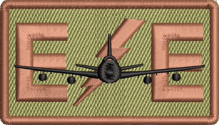 EE - Duty Identifier Patch with Lightning bolt and E-4B