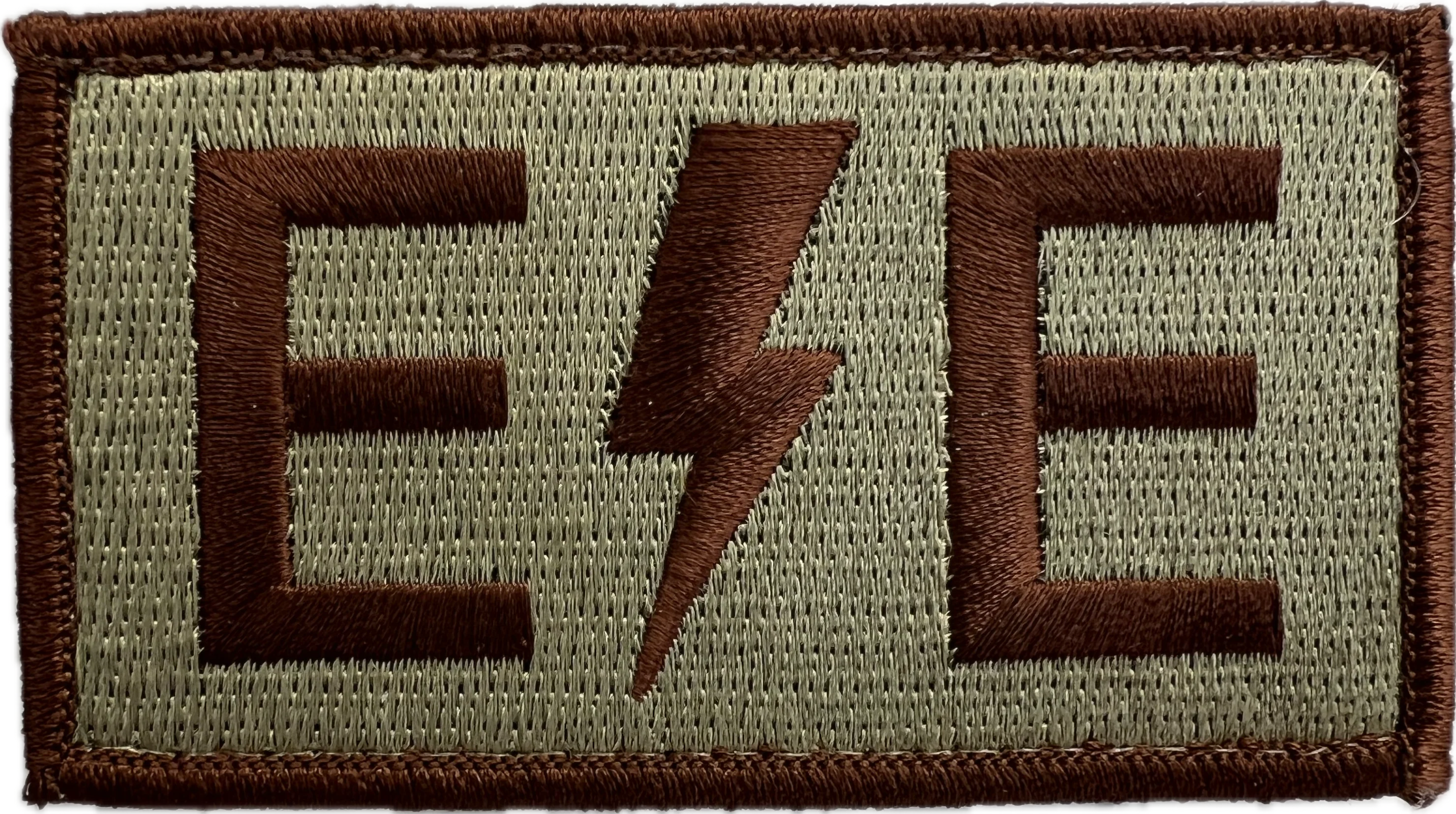 EE - Duty Identifier Patch with SMALL Lightning Bolt (Reaper Red)