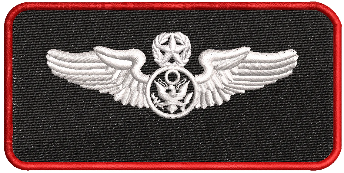 Enlisted Aircrew Wings (17 ATKS) Name Tag - Image 3