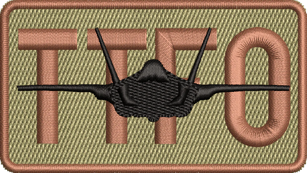 TTFO - Duty Identifier Patch with F-35