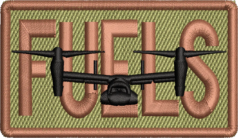 FUELS - Duty Identifier Patch with CV-22