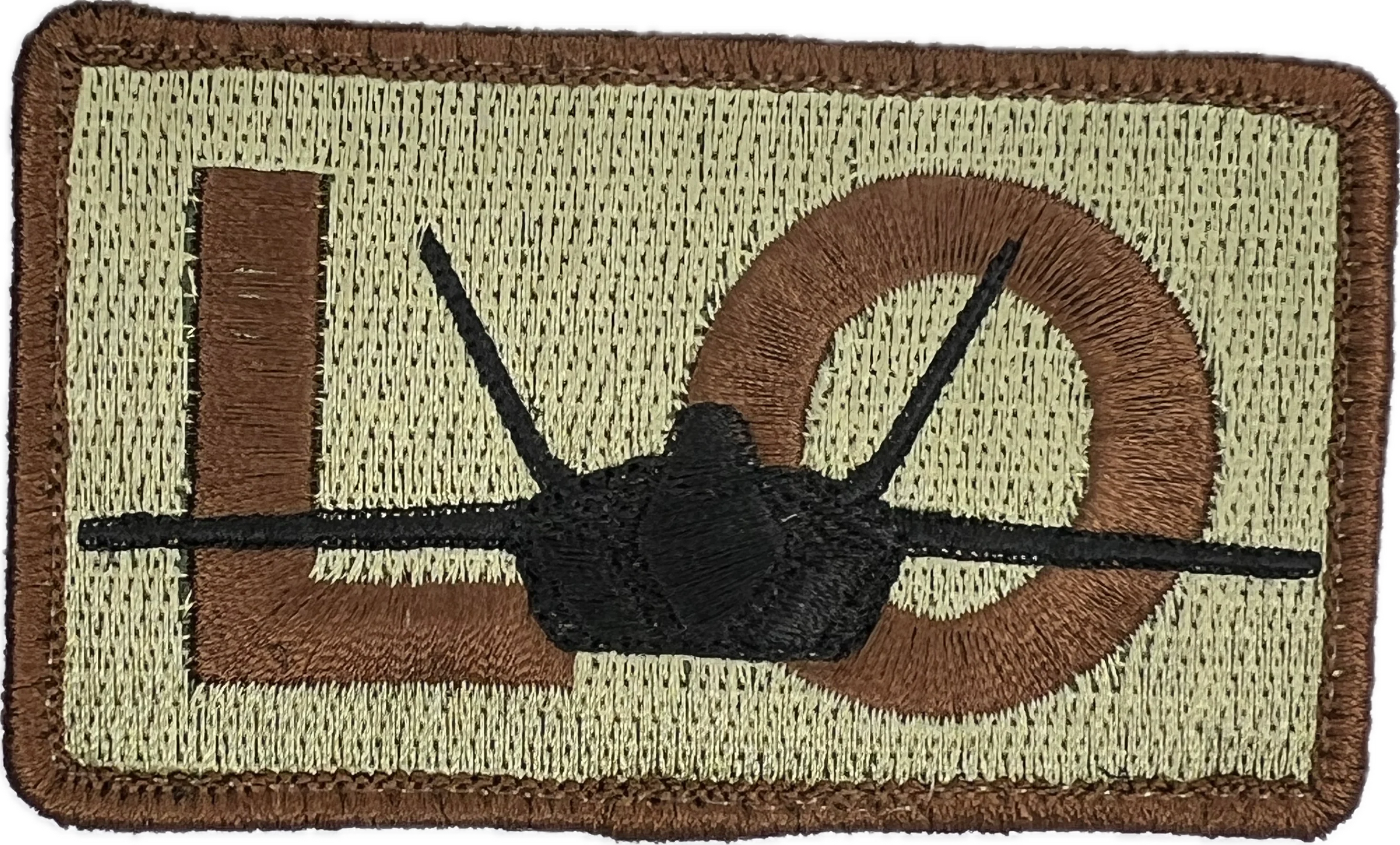 LO - Duty Identifier Patch with F-22 (Reaper Red)