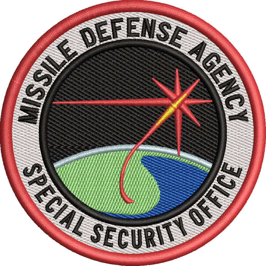 Missile Defense Agency *SPECIAL SECURITY OFFICE* COLOR