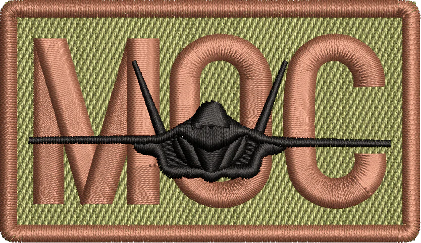 MOC - Duty Identifier Patch with F-35