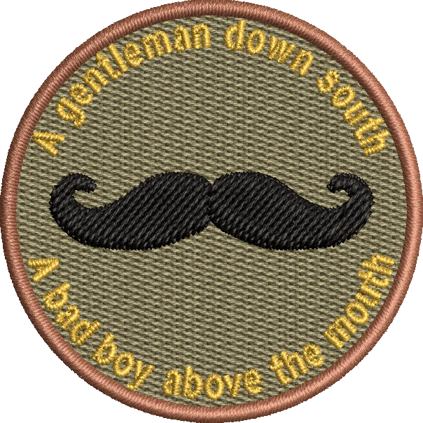 Moral Mustache Patch