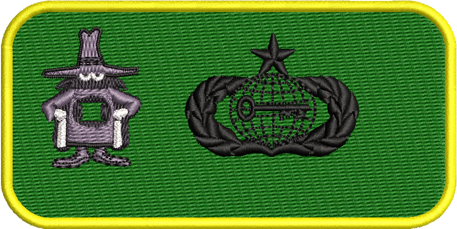 Officer Intel Friday Name Tag - 19th Weapons Squadron - Image 2
