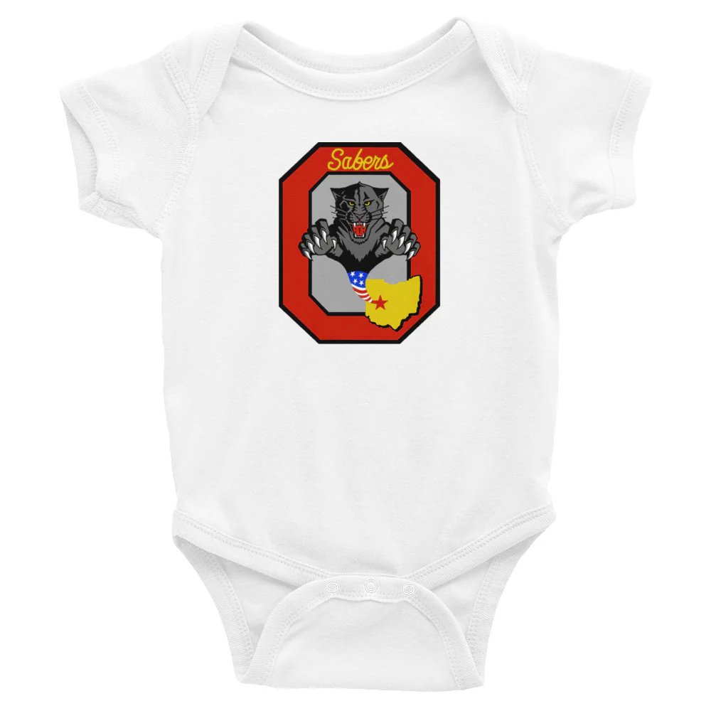 OHANG Block O Infant Bodysuit - Image 3