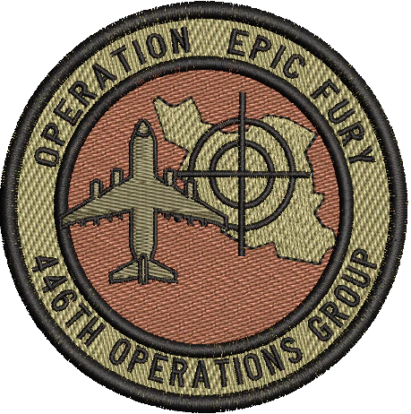 Operation Epic Fury - C-17 - 446th Operations Group OCP