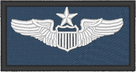 Pilot Wings (42 ATKS) Name Tag - Image 2