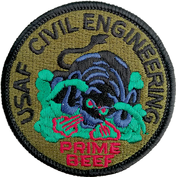 USAF Civil Engineering Prime Beef - BDU - Historical Patch