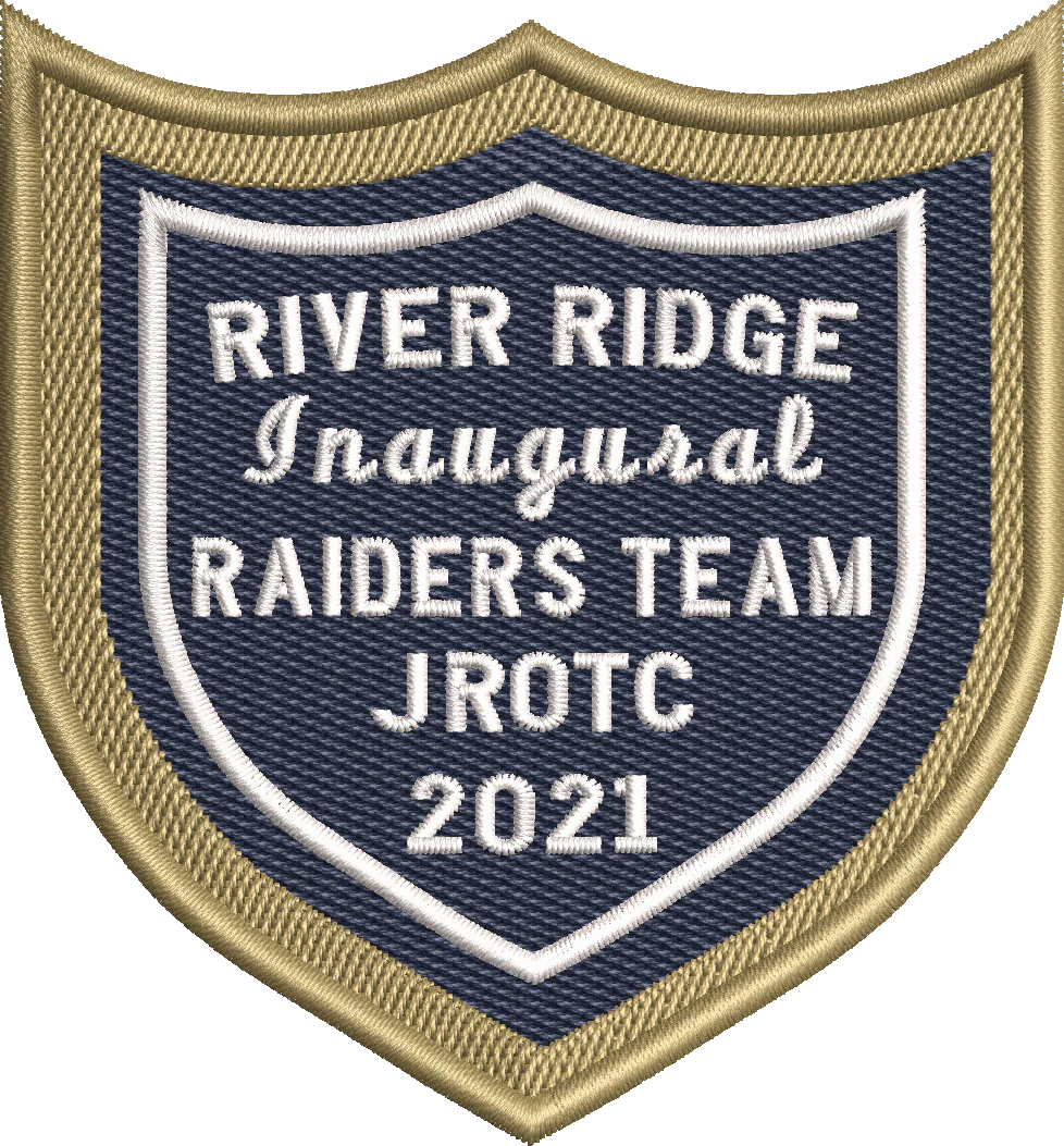 River Ridge Inaugural Raiders Team JROTC 2021