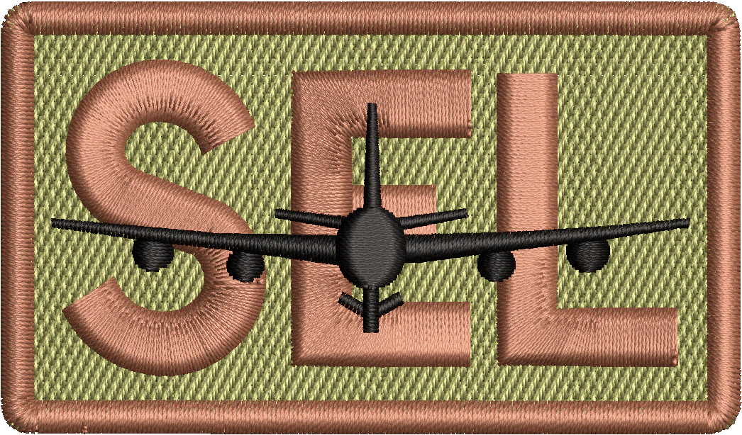 SEL - Duty Identifier Patch with KC-135