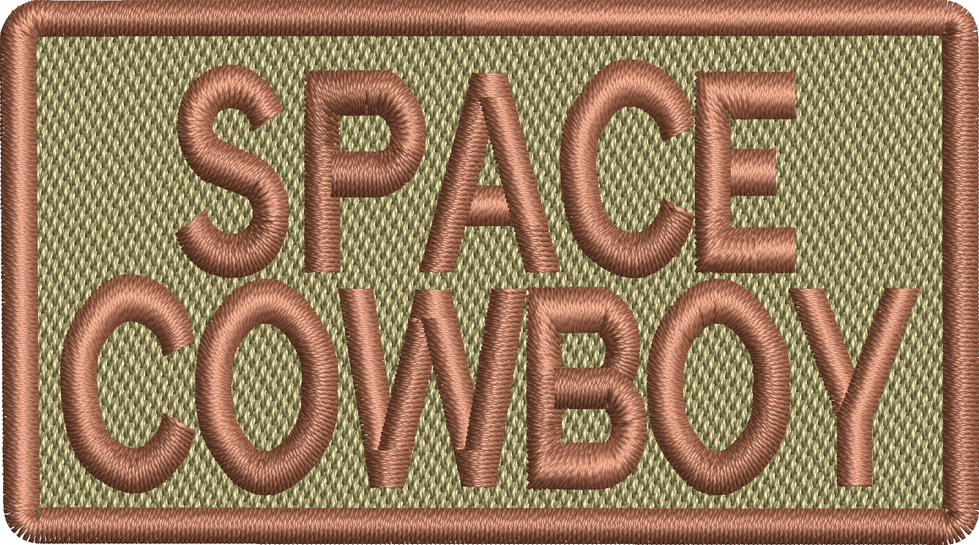 Space Cowboy -  Duty Identifier Patch