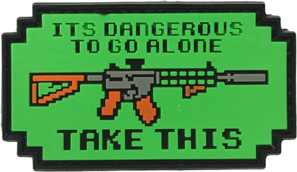 Take this - Green - PVC